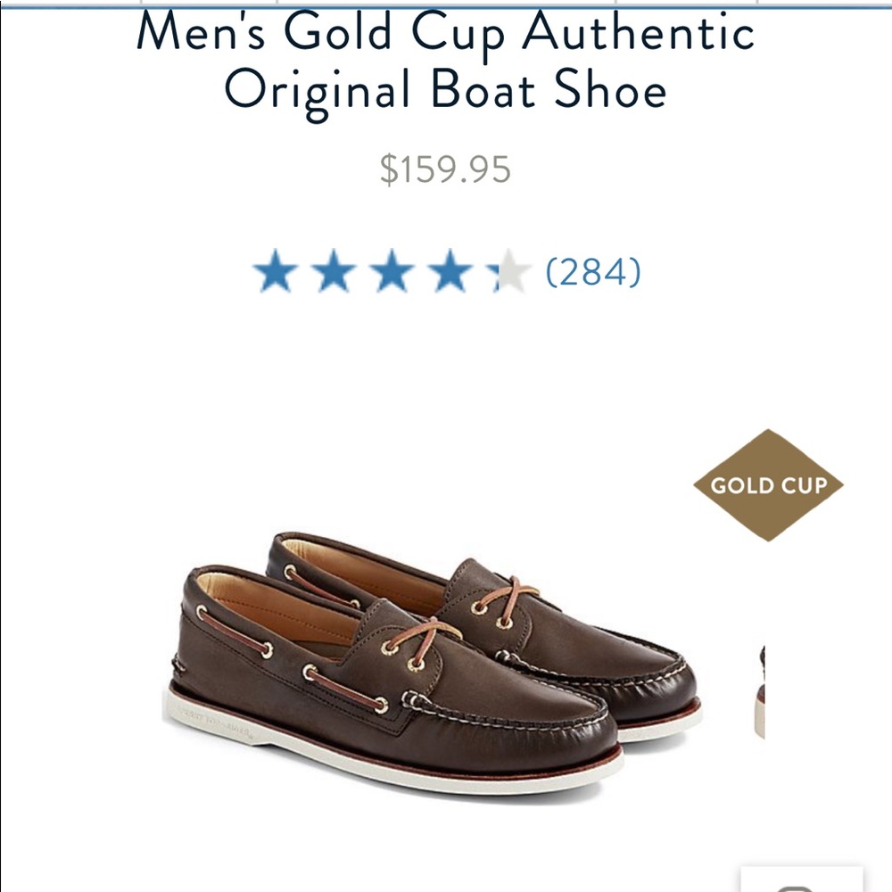 Barely worn, men’s Sperrys